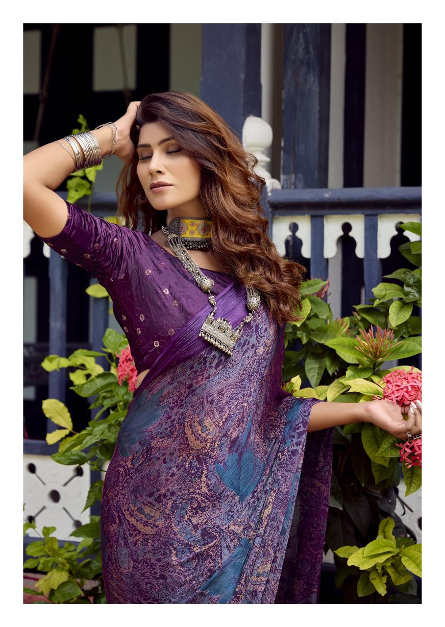 Pankti Vol 24 By Kashvi Silk Printed Designer Sarees Wholesale Suppliers In Mumbai
